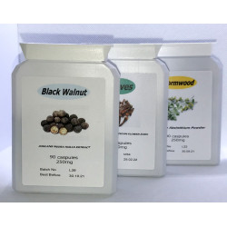 Parasite Detox - Black Walnut, Clove & Wormwood