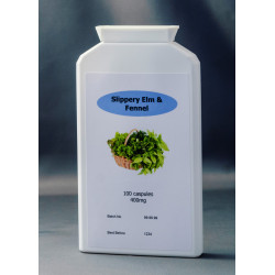 Slippery Elm & Fennel 100 caps