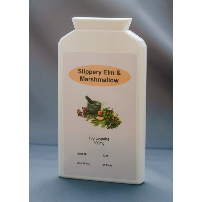 Slippery Elm & Marshmallow Root 100 caps