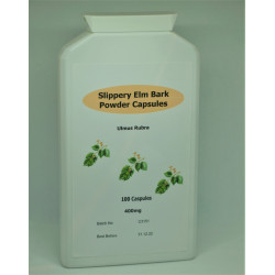Slippery Elm Bark Powder Capsules