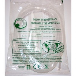 Colon Hydrotherapy Treatment kits with flanged Aqua-Clinic speculum (Green Kit)